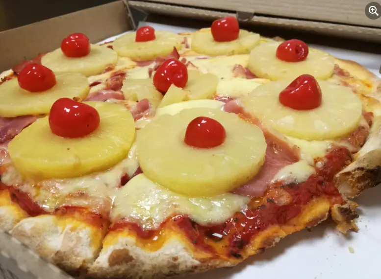 PIZZA  AGRIDULCE 6 PORCIONES 